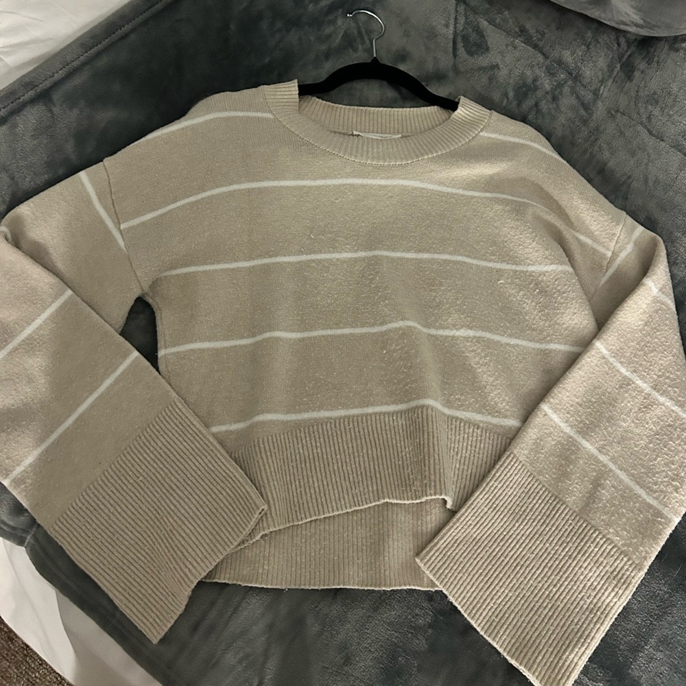 Hippie Rose Beige Knit Top